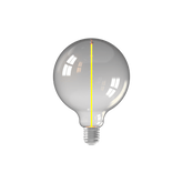 Calex Magneto LED Lamp - E27 - G125 - Titanium